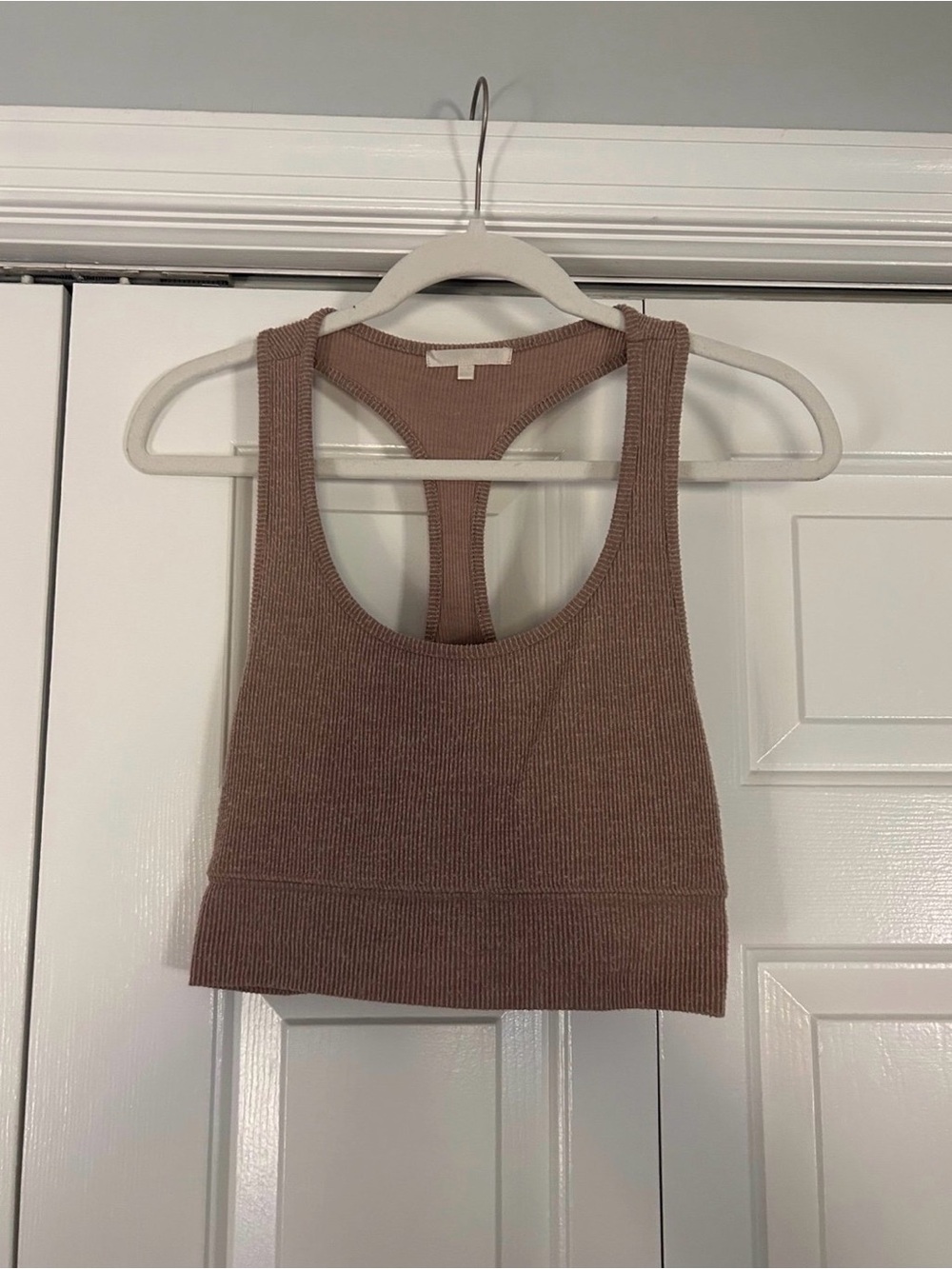 Z Supply Ribbed Racerback Crop Tank